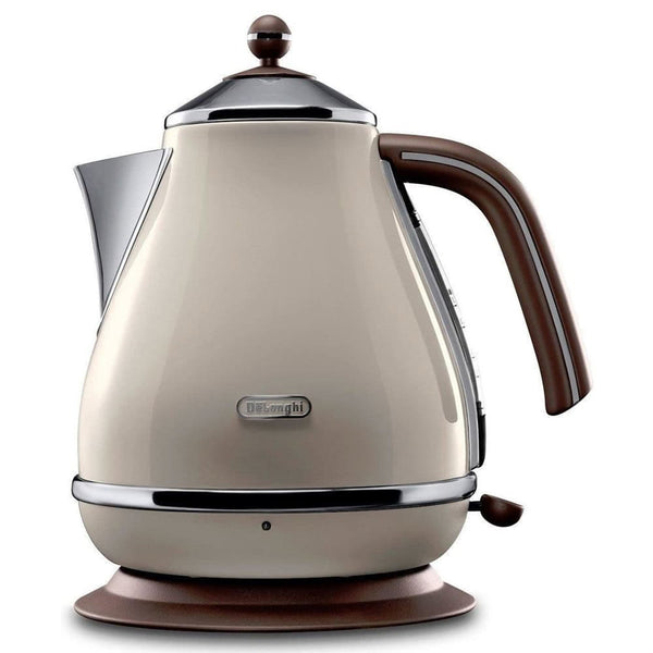 DeLonghi Icona Vintage 1.7L Jug Kettle - Cream KBOV3001.BG