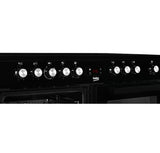 Beko 100cm Range Cooker Ceramic - Black | KDVC100K
