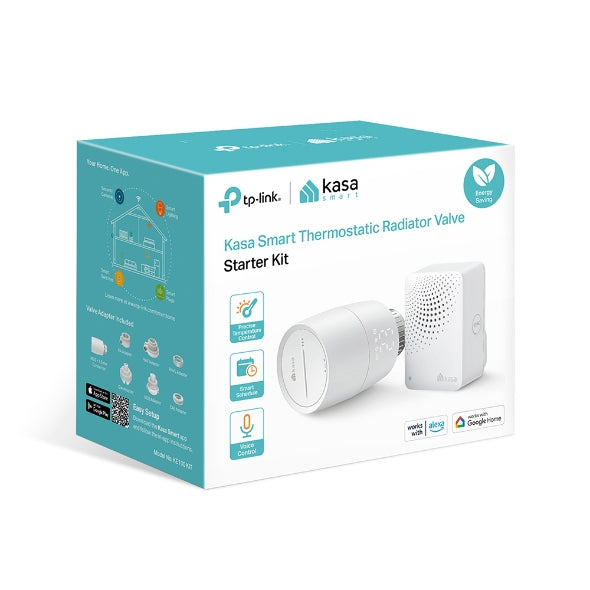 TP Link Kasa Smart Thermostatic Radiator Valve Starter Kit | KE100KIT