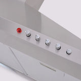 Luxair 110cm Premium Range Cooker Hood - Stainless Steel | LA-110-STD-SS