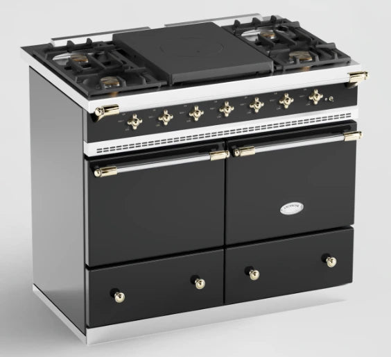 Lacanche Cluny Classic 100cm - Black & Brass | LCF1052CTCT