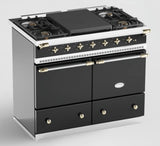 Lacanche Cluny Classic 100cm - Black & Brass | LCF1052CTCT