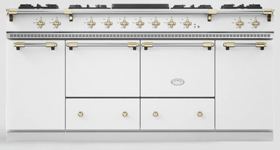 Lacanche Cluny Classic 1800mm - White & Brass | LG1852GCT