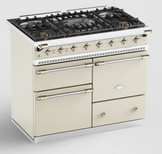 Lacanche Chagny Classic - Ivory & Brass | LG1053CTCT