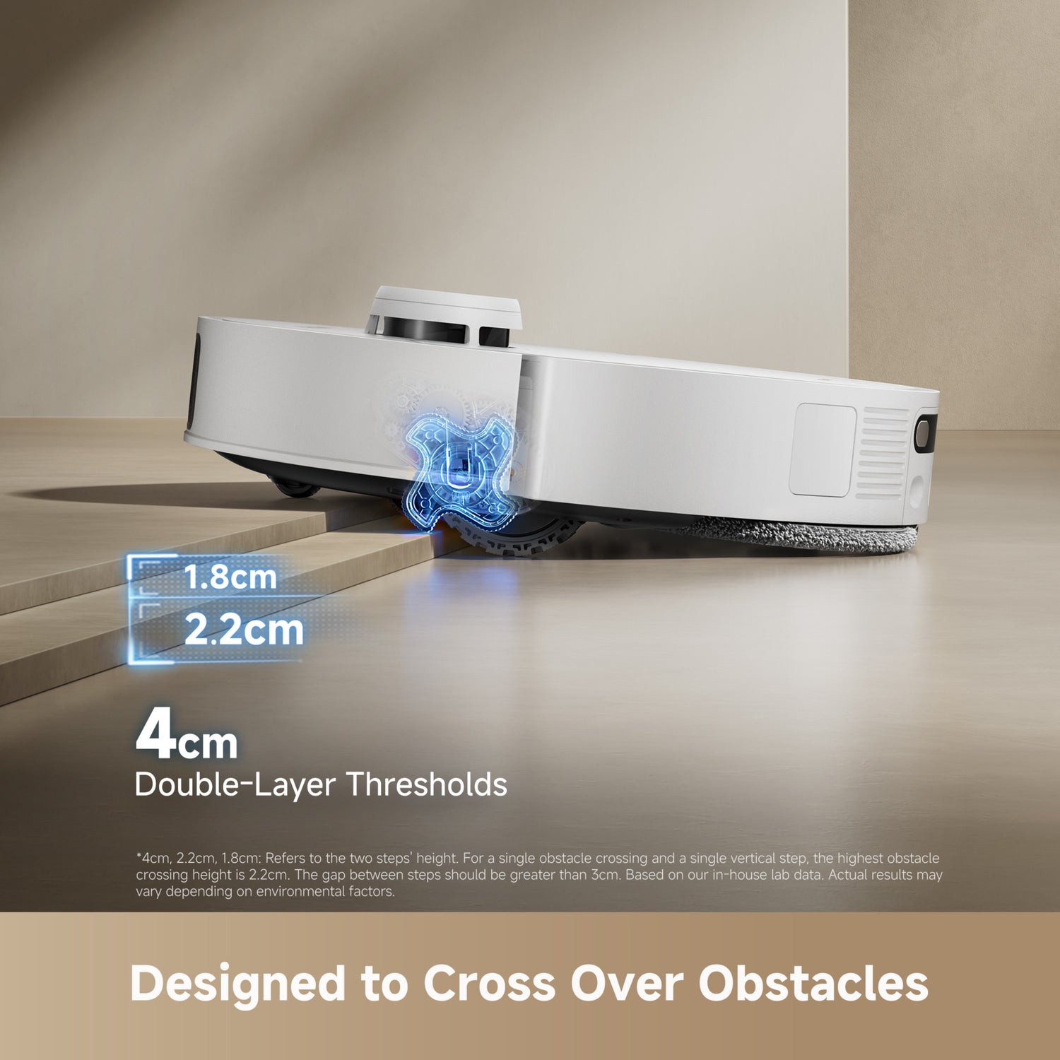 Dreame L50s Pro Ultra Robot Vacuum Cleaner and Mop - White | RLL88HE_WH