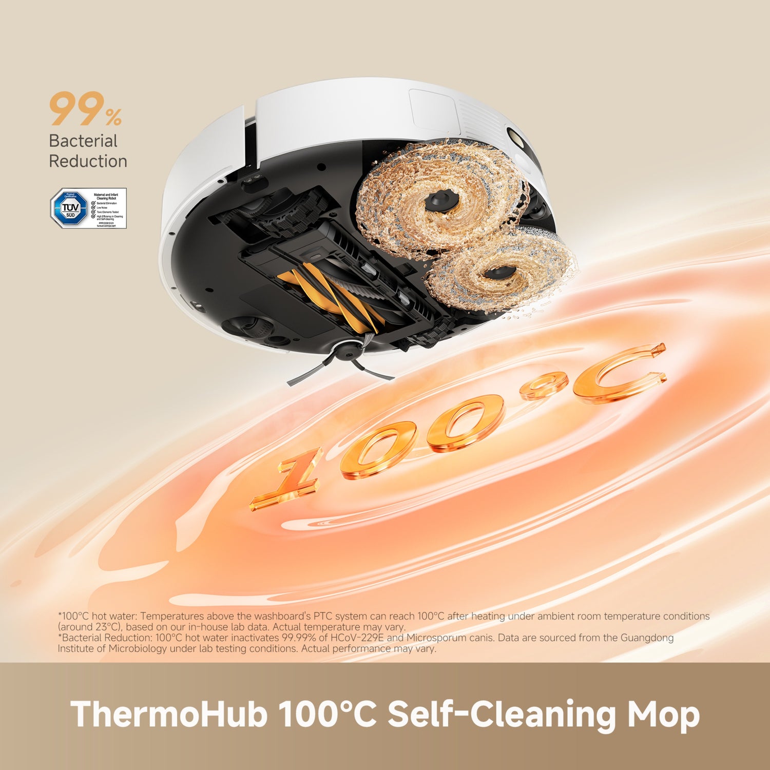 Dreame L50s Pro Ultra Robot Vacuum Cleaner and Mop - White | RLL88HE_WH