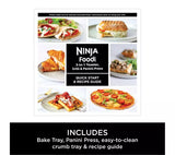 Ninja Foodi 3-in-1 Toaster, Grill & Panini Press - Stainless Steel | ST202UK