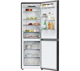 Hoover 60/40 Fridge Freezer - Black | HONCQ2T618EBK