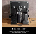 Ninja Luxe Cafe Premier Espresso Machine - Black | ES601UKBK