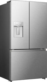 HISENSE Smart American Fridge Freezer - Stainless Steel | Plumbed | RF815N4SESE