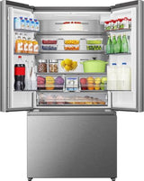 HISENSE Smart American Fridge Freezer - Stainless Steel | Plumbed | RF815N4SESE