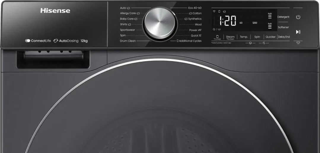Hisense 12kg Washing Machine | WF5S1245BB