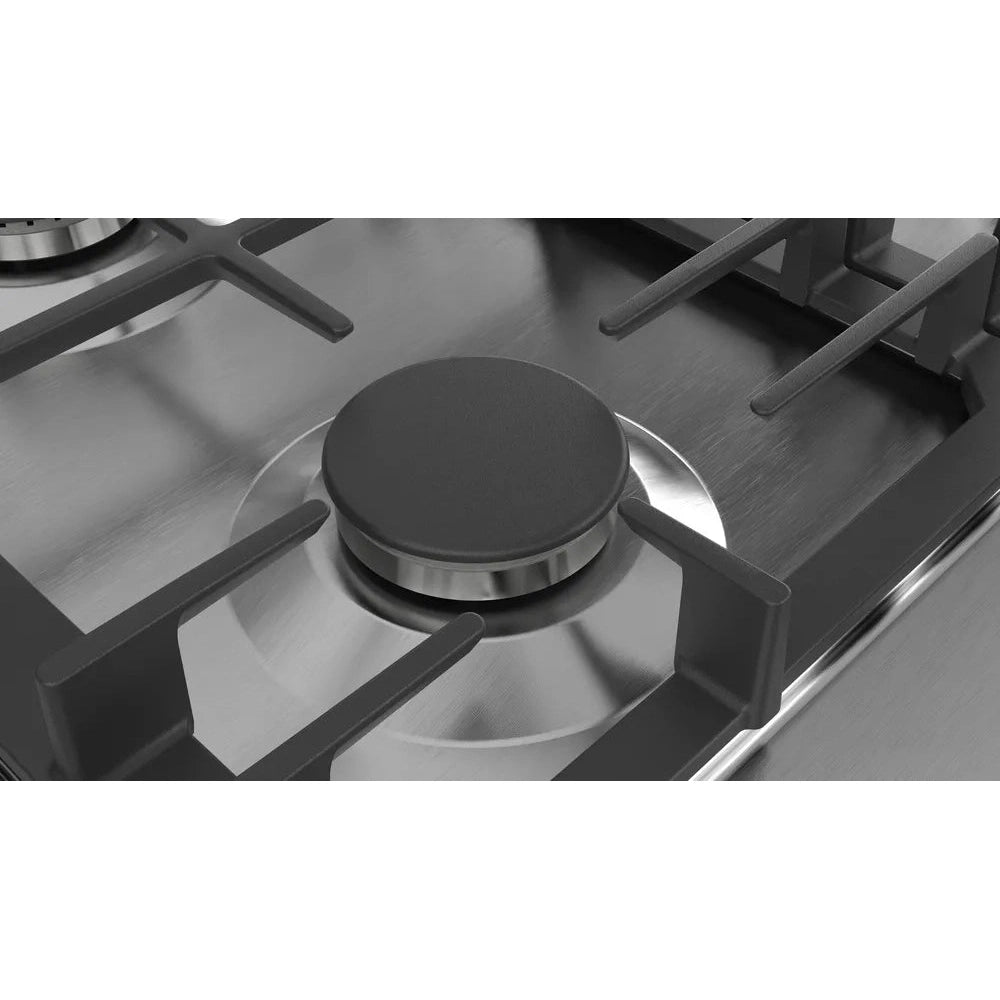 Bosch Series 6 60cm Gas Hob Brushed Steel PCP6A5B90
