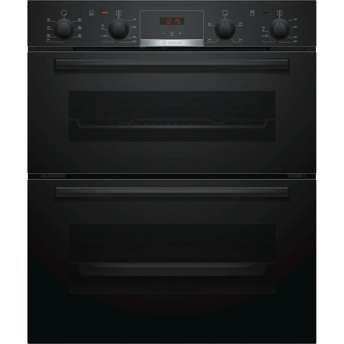 Bosch Series 4 Built Under Double Oven Black NBS533BB0B