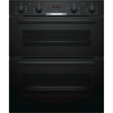 Bosch Series 4 Built Under Double Oven Black NBS533BB0B