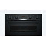 Bosch Series 4 Built Under Double Oven Black NBS533BB0B