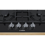 Bosch Series 4 60cm Gas Hob Black Glass PNP6B6B90