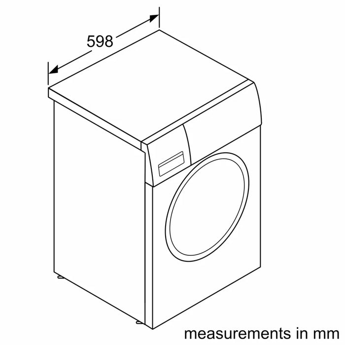 Bosch Series 4 9kg Washing Machine White WGG24400GB