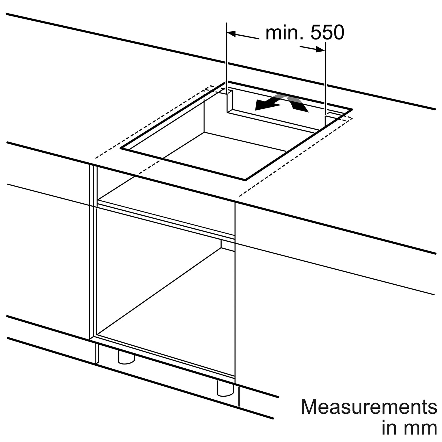 Bosch Series 6 80cm Flex Induction Hob | PIX631HC1E