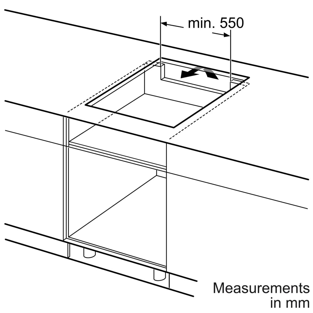 Bosch Series 6 80cm Induction Hob | PIV831HB1E