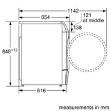 Bosch Series 8 10.5kg&6kg Washer Dryer Graphite | WNC254ARGB