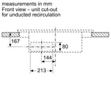 Bosch Series 4 60cm Venting Hob PVS611B16E