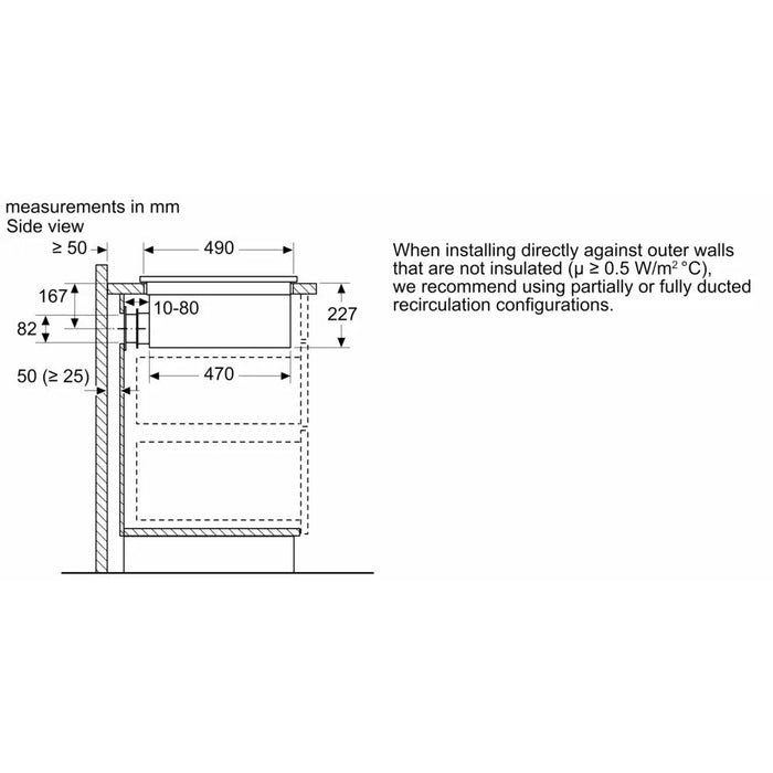 Bosch Series 4 60cm Venting Hob PVS611B16E