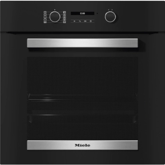 Miele Active Built-in Single Oven Obsidian Black | H2465B
