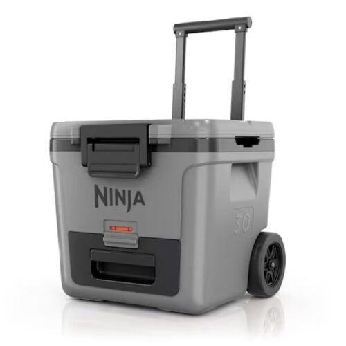Ninja FrostVault 30QT/28L Wheeled Cooler with Dry Zone - Slate Grey | FB230UKGY