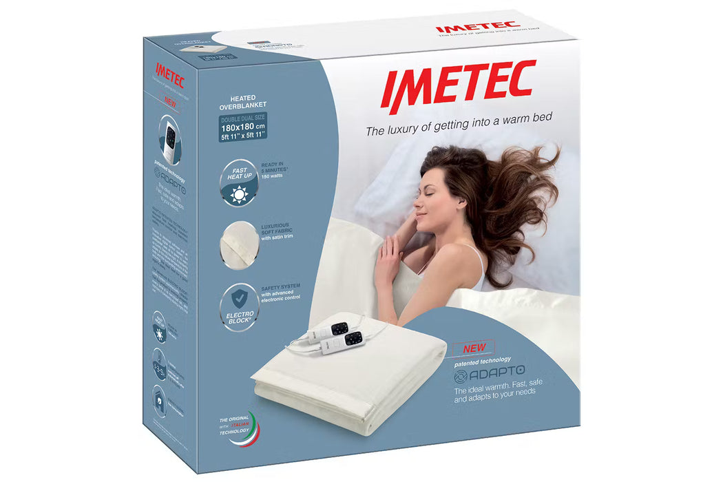 Imetec Double Over Blanket Dual Control 16754