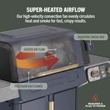 Ninja FlexFlame Gas BBQ & Outdoor Cooking System - Blue & Gold | PG301UKBL