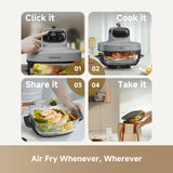 Dreame Tasti 5-in-1 Glass Air Fryer - Grey | PT60_GREY