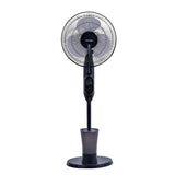 Powersonic Pedestal Oscillating Misting Fan - Black | PWRHT505