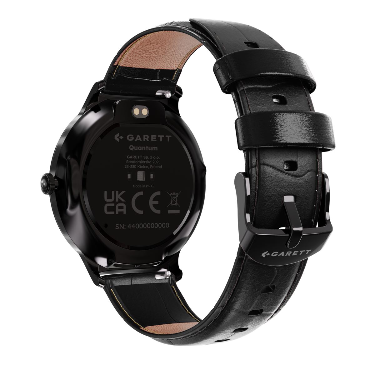 Garett Smartwatch Quantum - Black | QUANTUM BLACK STEEL