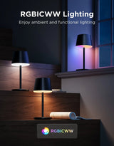 Govee Classic Cordless Smart Table Lamp - Black | R1741B11