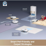 Dreame L40 Pro Robotic Robot Vacuum Cleaner - White | RLL74CE_WH