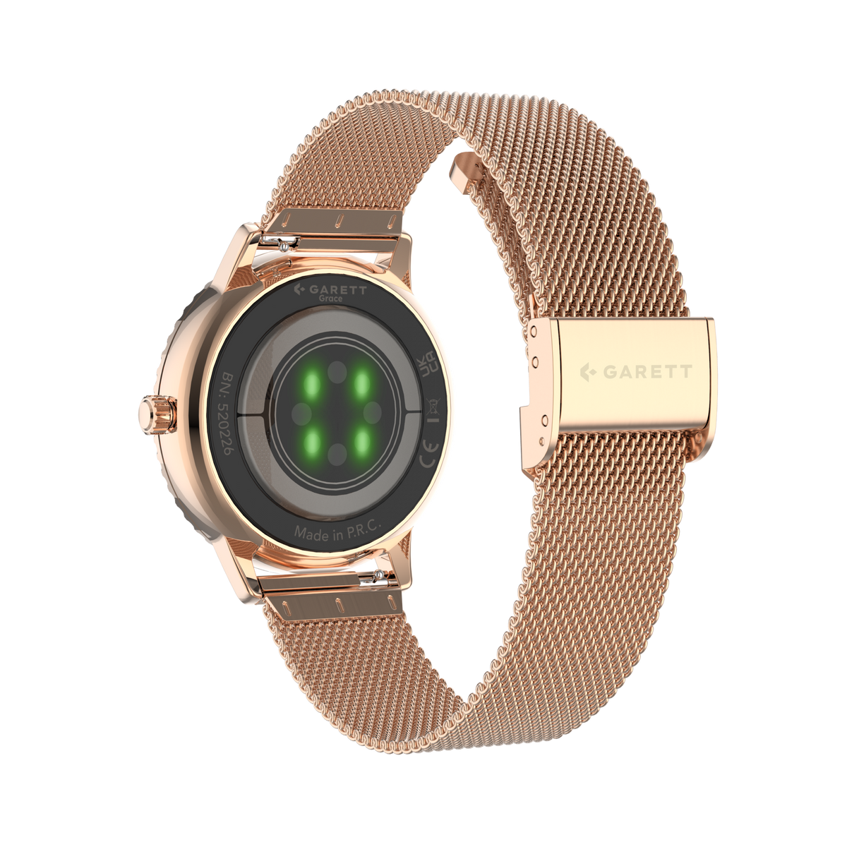 Garett  Smartwatch Grace Mesh - Rose Gold & White | ROSE GOLD MESH