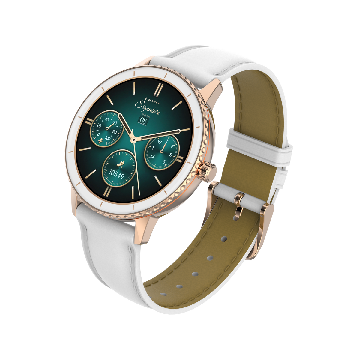 Garett  Smartwatch Grace Mesh - Rose Gold & White | ROSE GOLD MESH