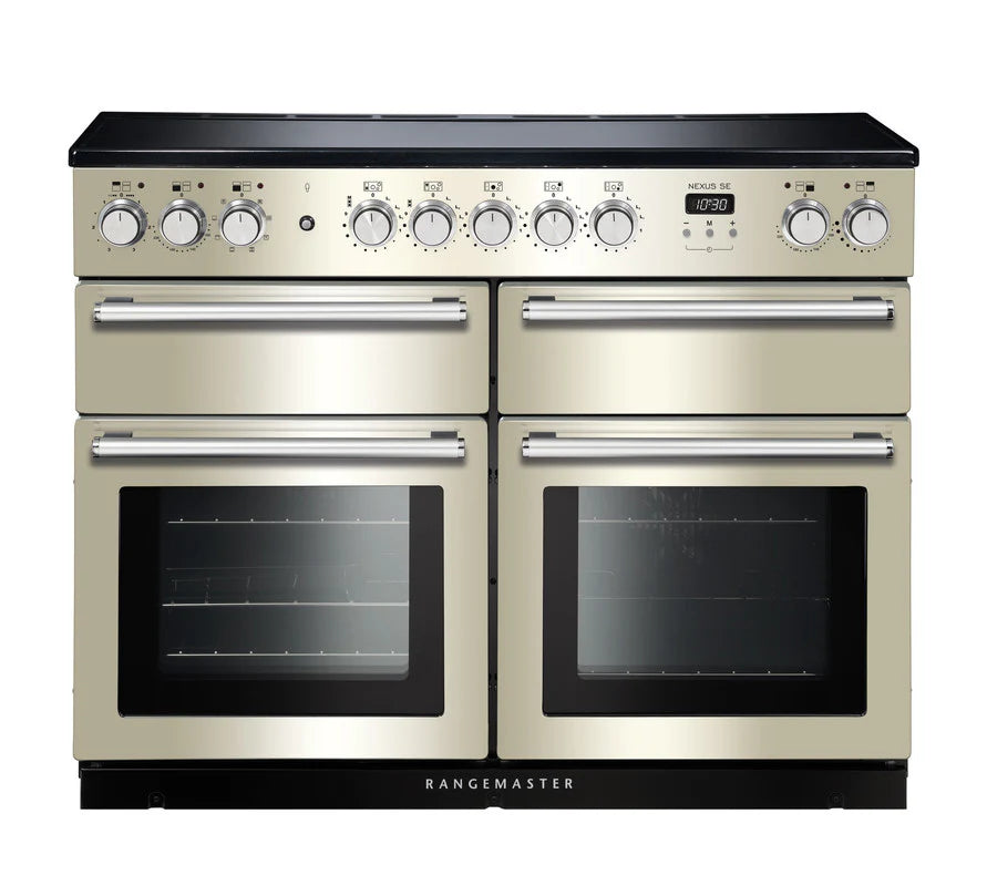 Rangemaster Nexus SE 110cm Induction Range Cooker - Ivory & Chrome | NEXSE110EIIV/C