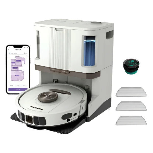 Shark PowerDetect NeverTouch Pro 2-in-1 Robot Vacuum Cleaner - White | RV2800ZEUKWH