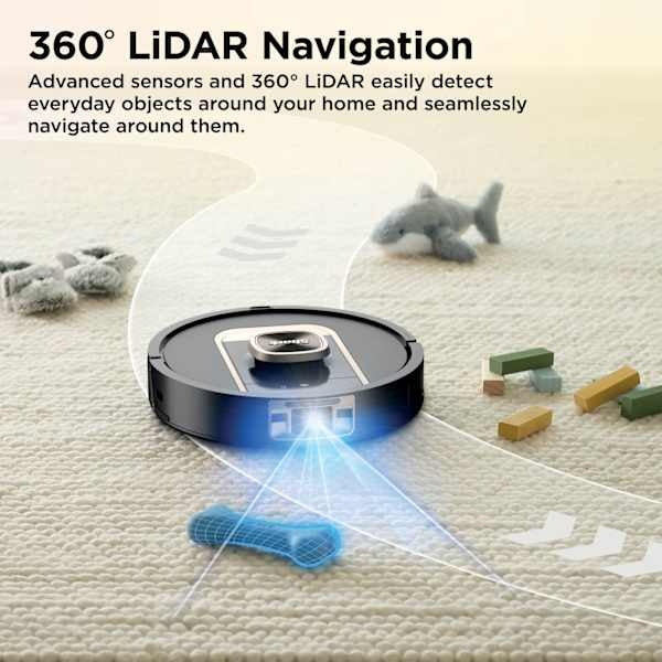 Shark ThermaCharged PowerDetect Robot Vacuum Cleaner - Black | RV2900XEUK
