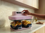 Ninja CRISPi DualZone 8-Function Glass Air fryer - Rose | DD102UKPK1