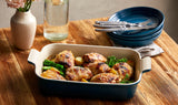 Le Creuset 19cm Stoneware Heritage Rectangular Dish - Deep Teal | 71102196420001