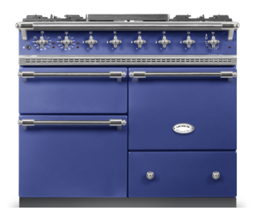 Lacanche Chagny Classic 100cm - Portuguese Blue & Matt Chrome
