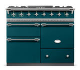 Lacanche Chagny Classic 100cm - Teal Blue & Matt Chrome