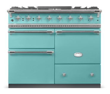 Lacanche Chagny Classic 100cm - Coral Blue & Matt Chrome