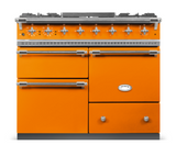 Lacanche Chagny Classic 100cm - Tangerine & Matt Chrome