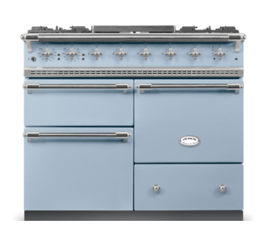 Lacanche Chagny Classic 100cm - Delft blue & Matt Chrome