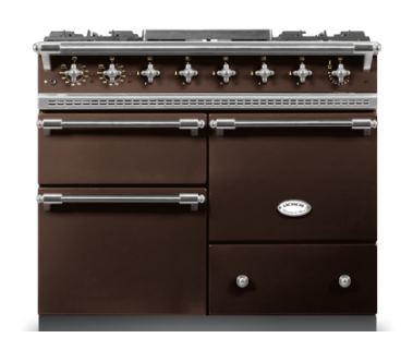 Lacanche Chagny Classic 100cm - Chocolat & Matt Chrome