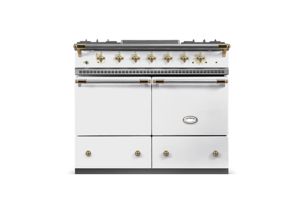 Lacanche Cluny Classic 100cm - White & Brass